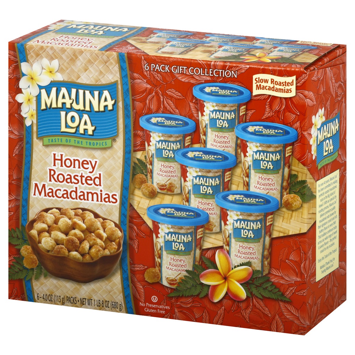 slide 3 of 10, Mauna Loa Roasted Honey Macadamia's /, 6 ct; 24 oz