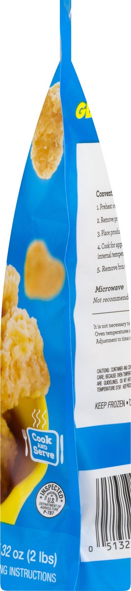 slide 7 of 9, Meal Mart Nugget Shaped Chicken & Turkey Breast Gluten Free Patties 32 oz, 32 oz