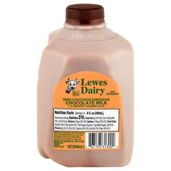 Lewes Dairy Chocolate Milk 1 qt