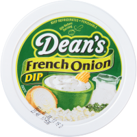 slide 9 of 9, Dean's French Onion Dip 16 oz, 16 oz