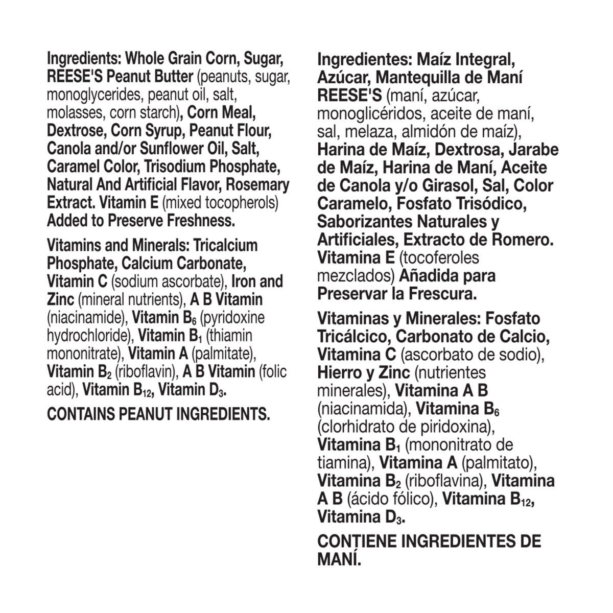 slide 11 of 13, Reese's Puffs REESE''S PUFFS Peanut Butter Lovers Breakfast Cereal, Made with Whole Grain and Real REESE''S Peanut Butter, 11.5 oz, 11.5 oz