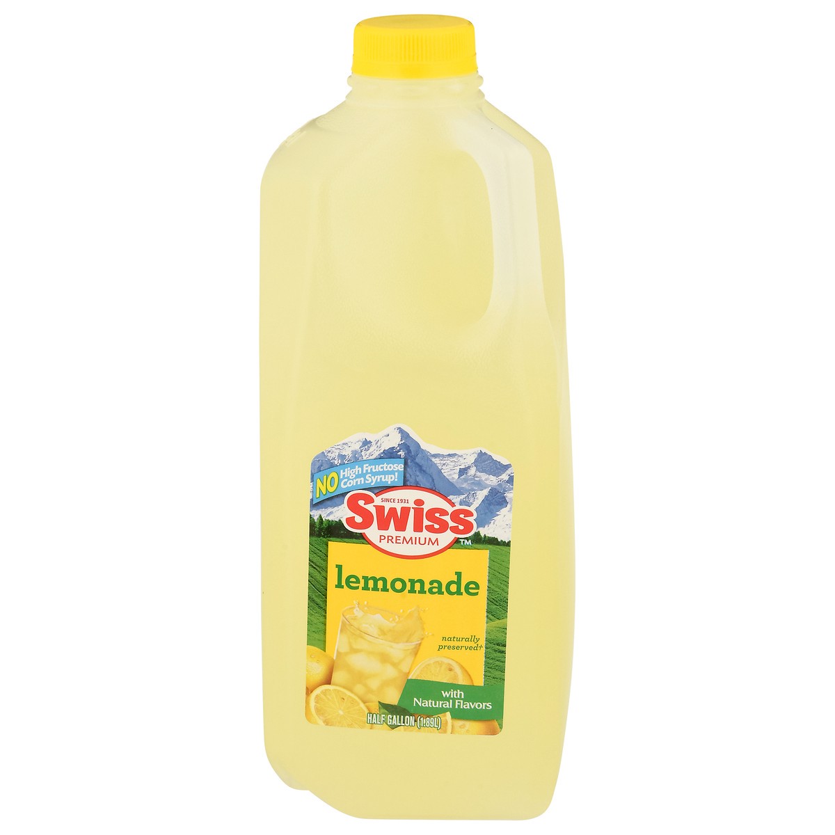 slide 1 of 13, Swiss Premium Lemonade - 1/2 gal, 1/2 gal