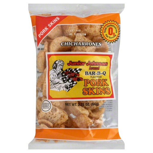 slide 1 of 1, Suncrest Farms Pork Skins, Bar-B-Q, 2.25 oz