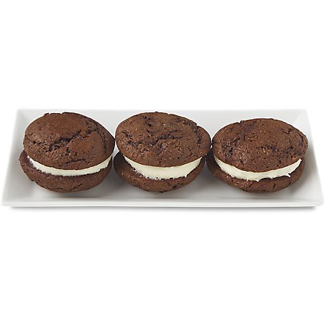 slide 1 of 1, Whoopie Pie Chocolate 3ct - EA, 3 ct