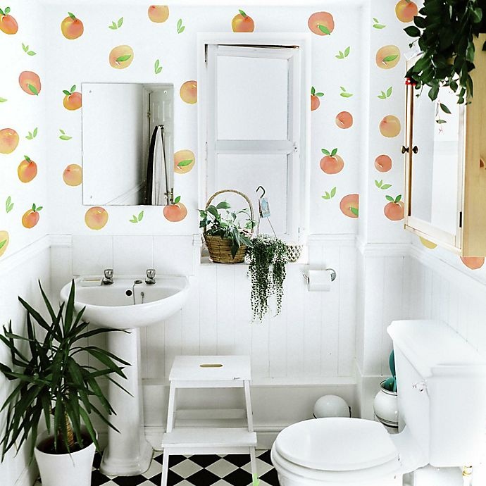 slide 3 of 5, RoomMates Sweet Peaches Peel & Stick Wall Decals, 1 ct