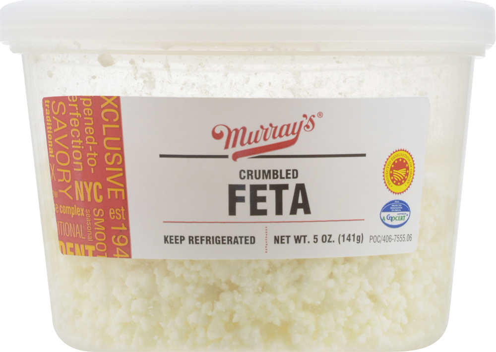 slide 1 of 1, Murray's Crumbled Feta Cheese, 5 oz