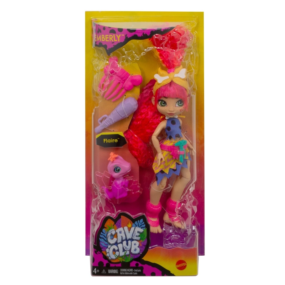 slide 1 of 1, Mattel Cave Club Emberly Doll, 1 ct