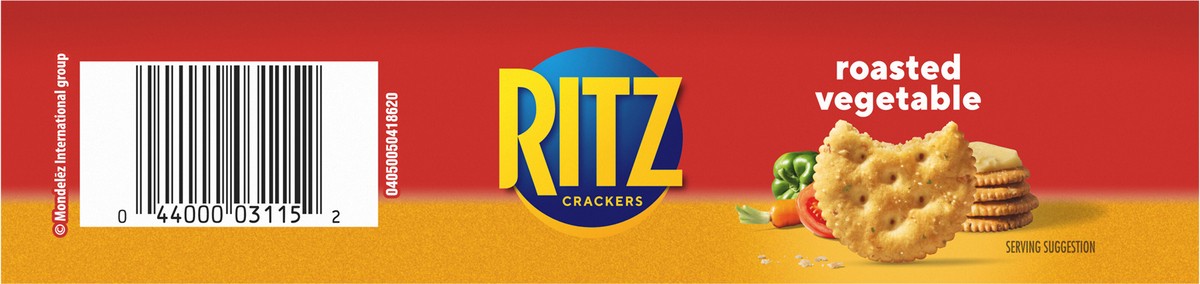 slide 4 of 9, Ritz Roasted Vegetable Crackers - 13.3oz, 13.3 oz