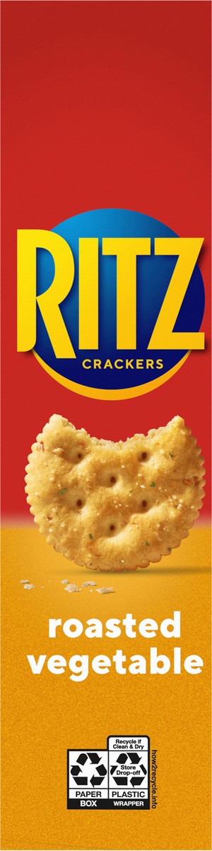slide 7 of 9, Ritz Roasted Vegetable Crackers - 13.3oz, 13.3 oz