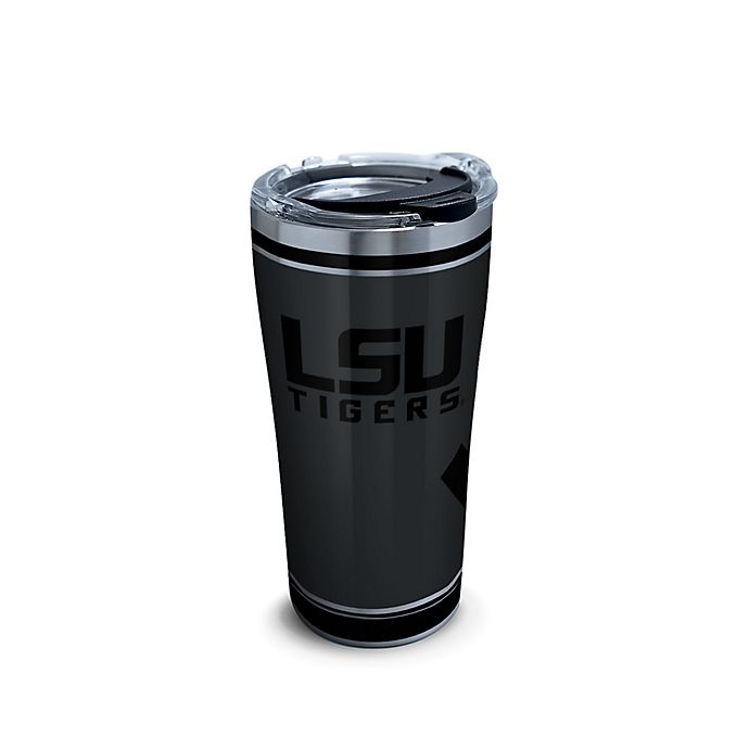 slide 1 of 1, NCAA Tervis Louisiana State University Blackout Stainless Steel Tumbler with Lid, 20 oz