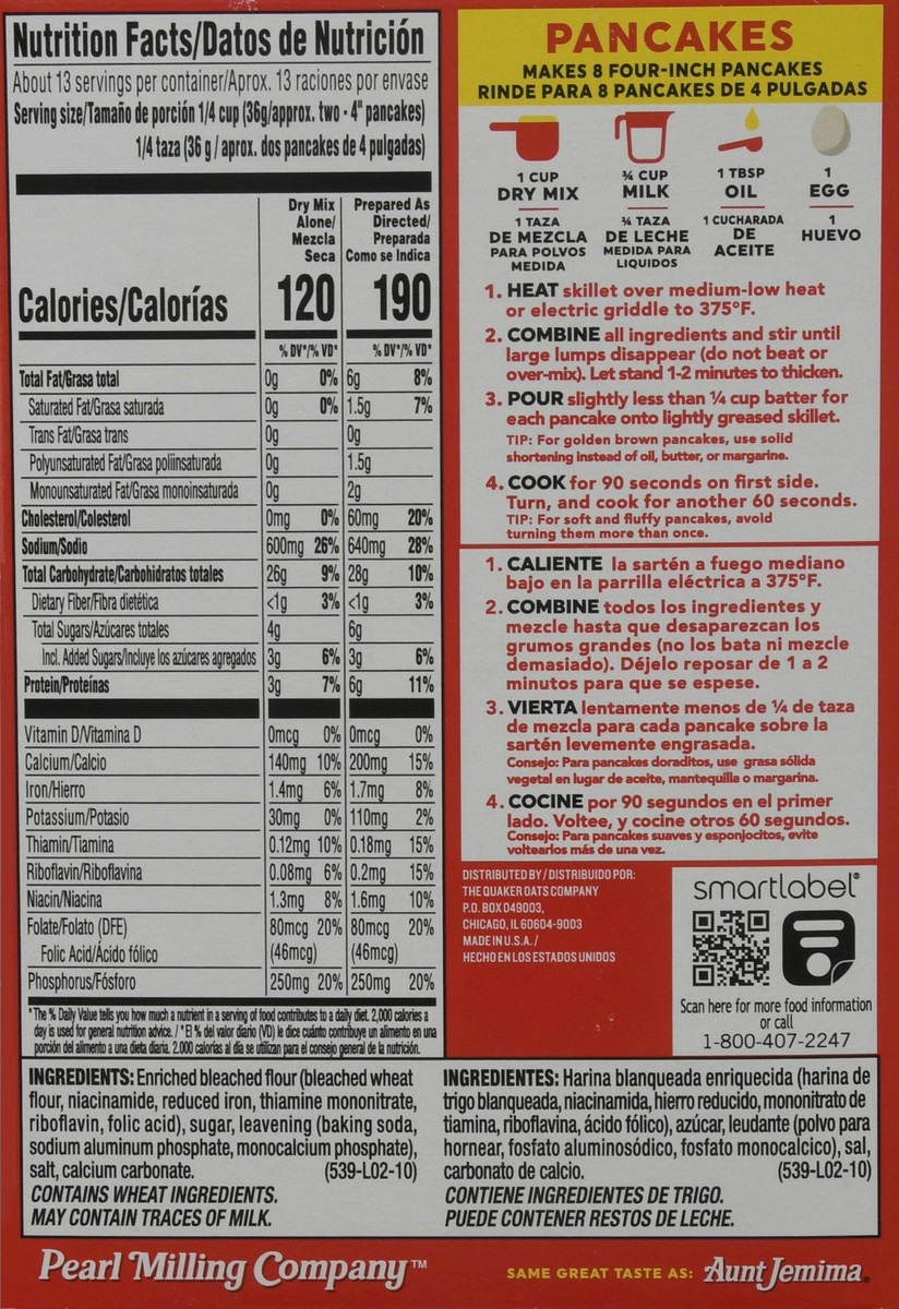 slide 3 of 10, Pearl Milling Company Pancake & Waffle Mix Original 16 Oz, 16 oz