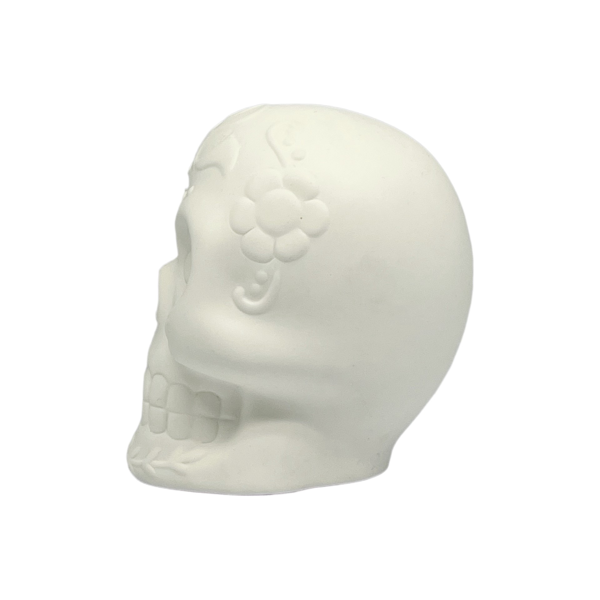 slide 5 of 8, 4.5" Diy Led Sugar Skull Ceramic Decor By Ashland, 4.5 in