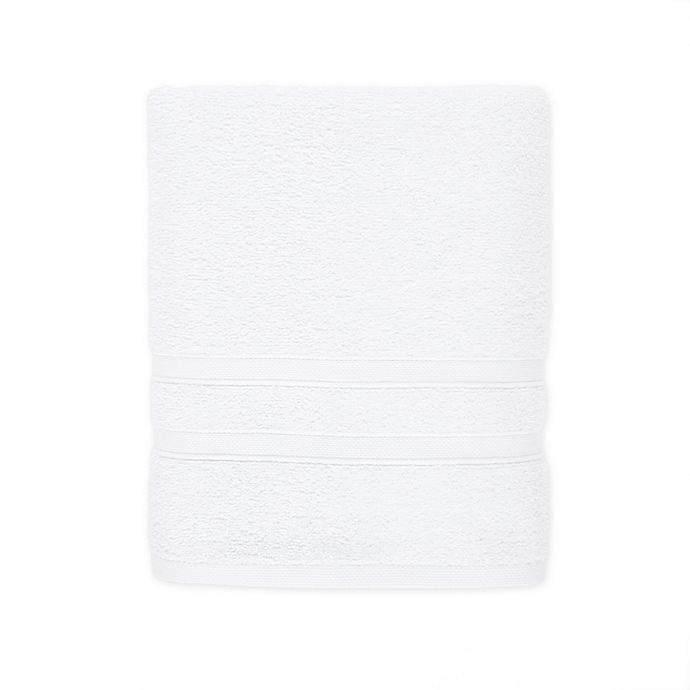 slide 1 of 1, Simply Essential Cotton Bath Towel - Bright White, 1 ct