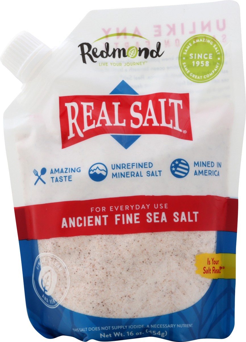 slide 7 of 8, Redmond Sea Salt, Ancient, Fine, 16 oz