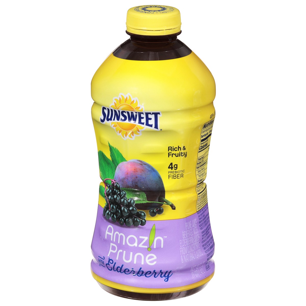 slide 6 of 13, Sunsweet Prune Jce W Elderberr, 48 oz