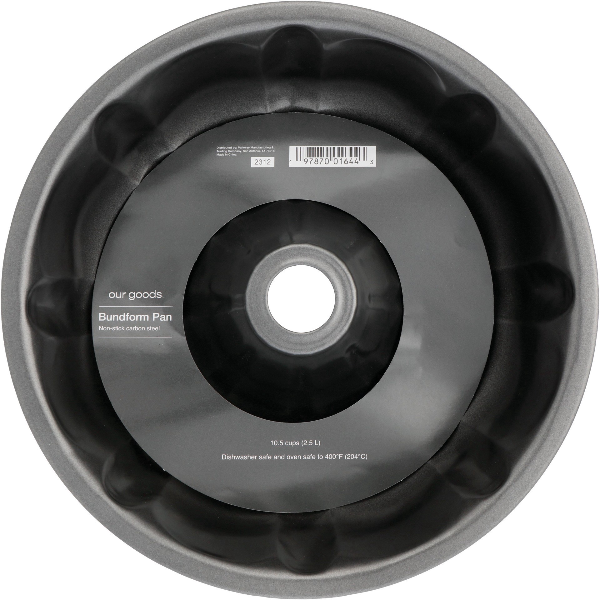 slide 1 of 1, our goods Bundform Cake Pan, 10.5 cups