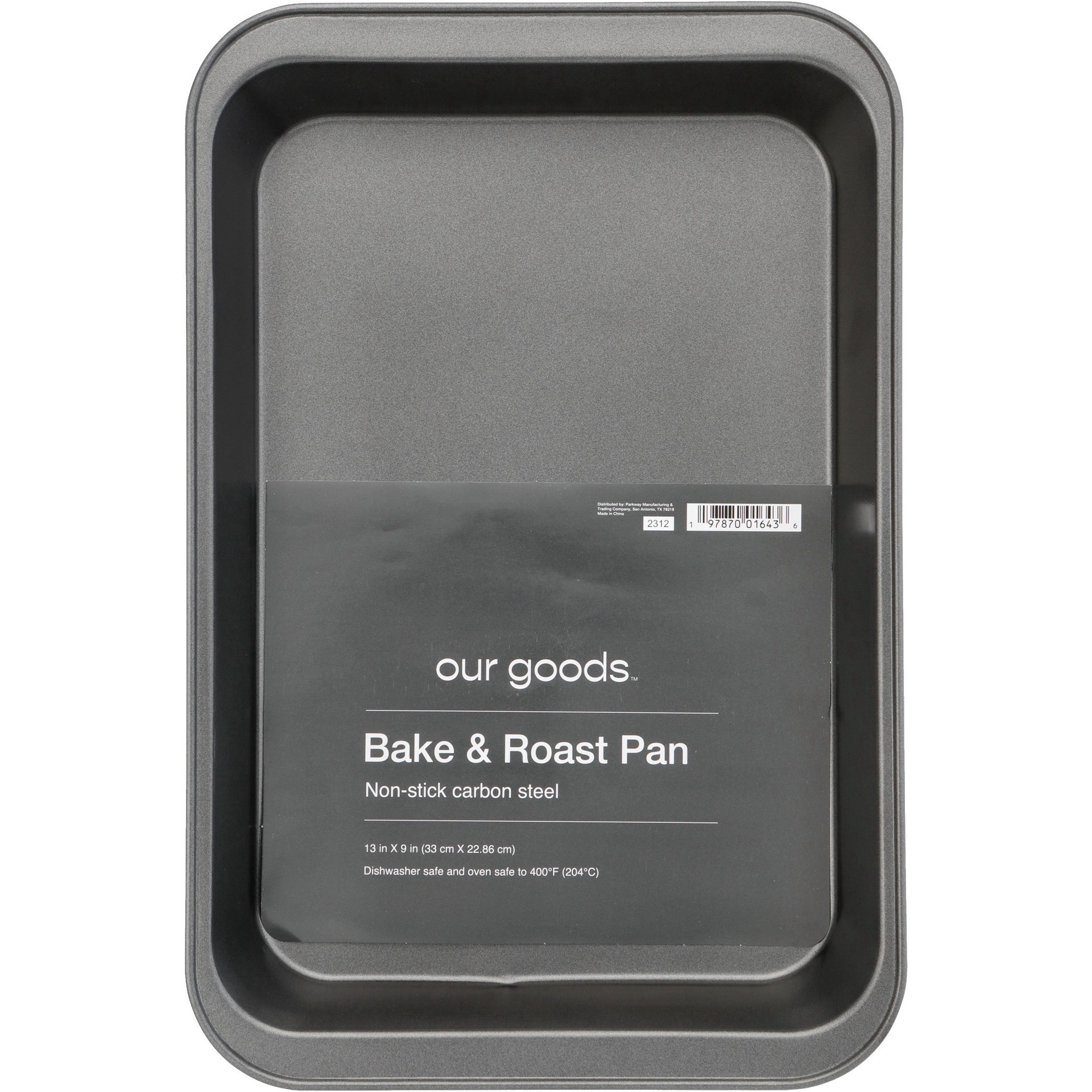 slide 1 of 1, our goods Bake & Roast Pan, 13 ft ft x 9 ft ft