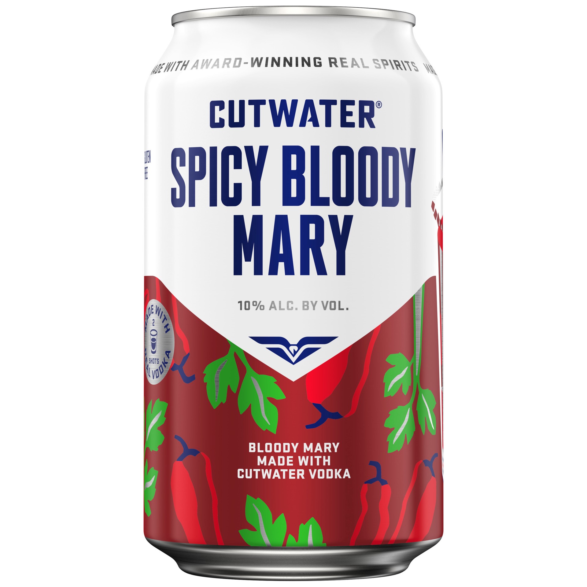 slide 1 of 2, Cutwater Spirits Spicy Bloody Mary 355 ml, 355 ml