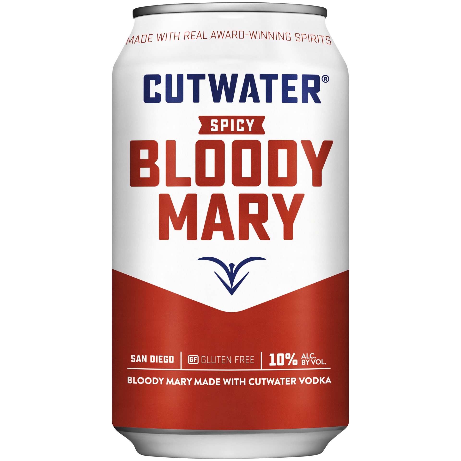 slide 1 of 1, Cutwater Spirits Spicy Bloody Mary, 10% ABV, 12 fl oz