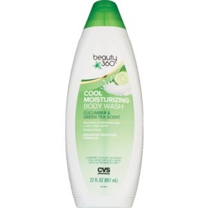 slide 1 of 1, Beauty 360 Cool Moisturizing Body Wash, 22 oz