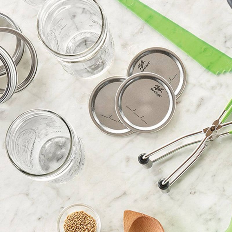 slide 2 of 5, Ball Wide Mouth Lids, 12 ct