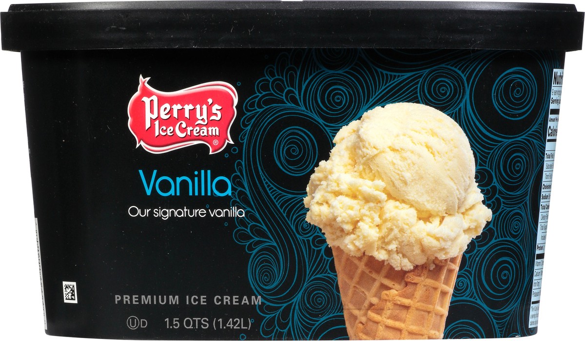 slide 4 of 9, Perry's Ice Cream Premium Vanilla Ice Cream 1.5 qt, 1.5 qt