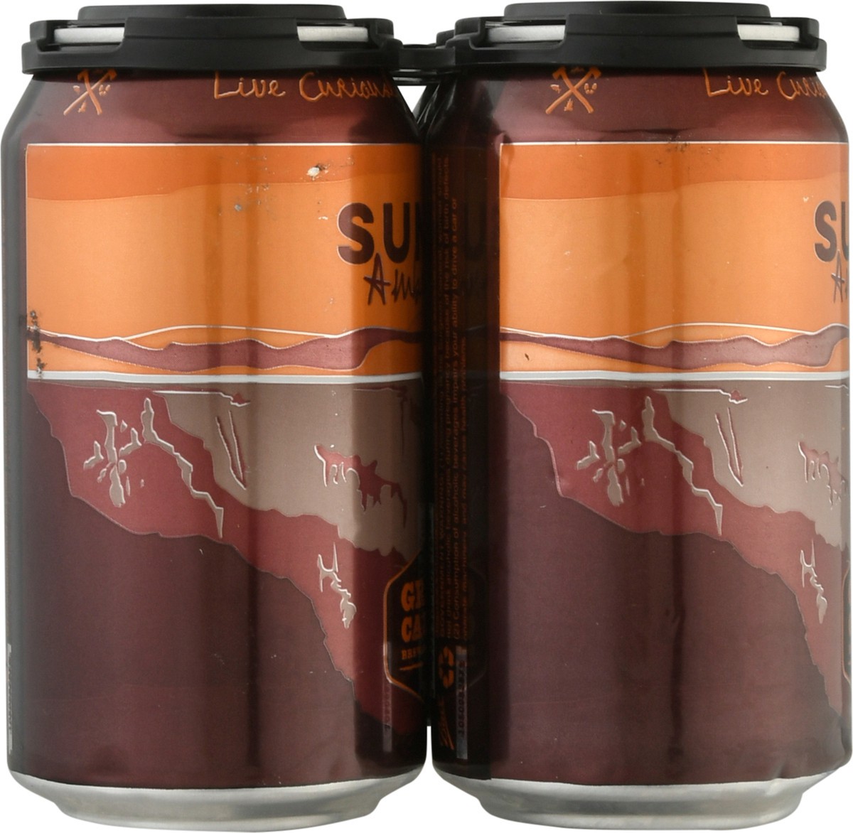 slide 5 of 10, Grand Canyon Sunset Amber Ale Beer 6-12 fl oz Cans, 6 ct