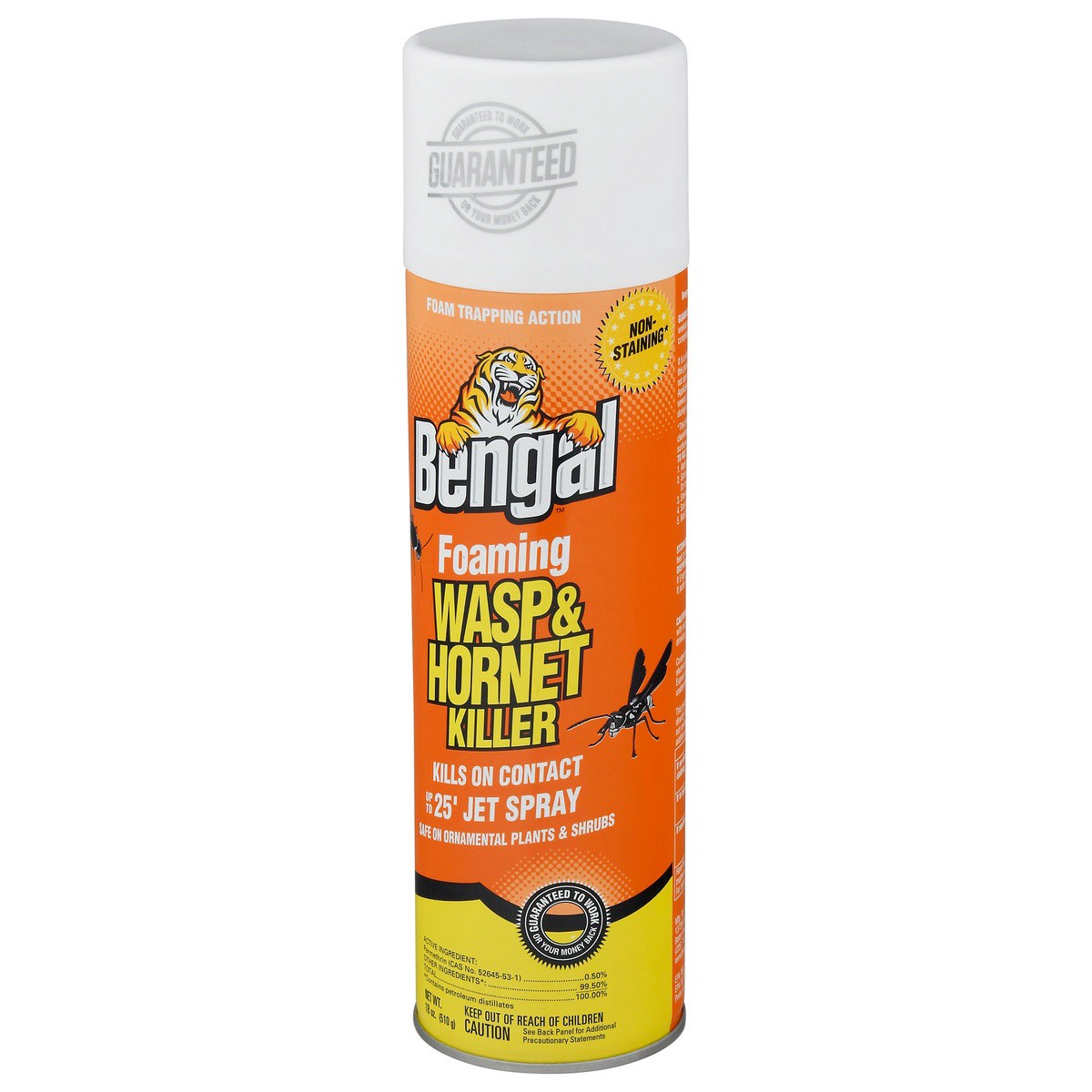 slide 8 of 9, Bengal Foaming Wasp & Hornet Killer Spray, 18 oz