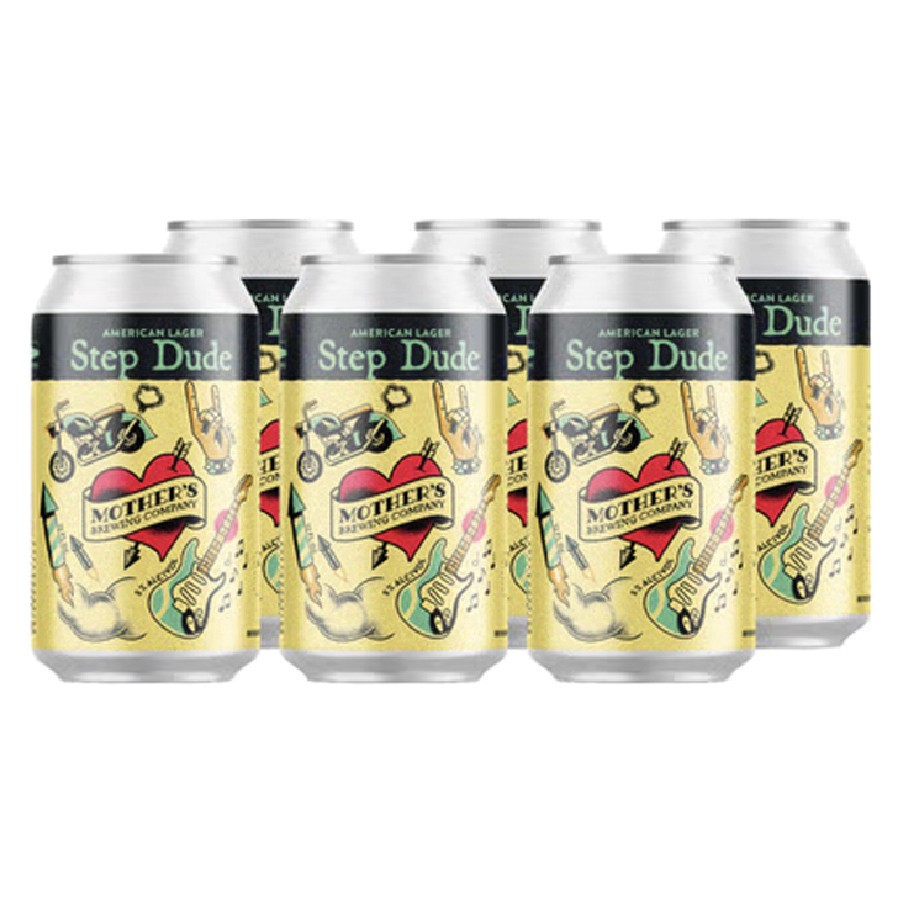 slide 1 of 1, Mothers Step Dude 6 Pack Can, 12 oz