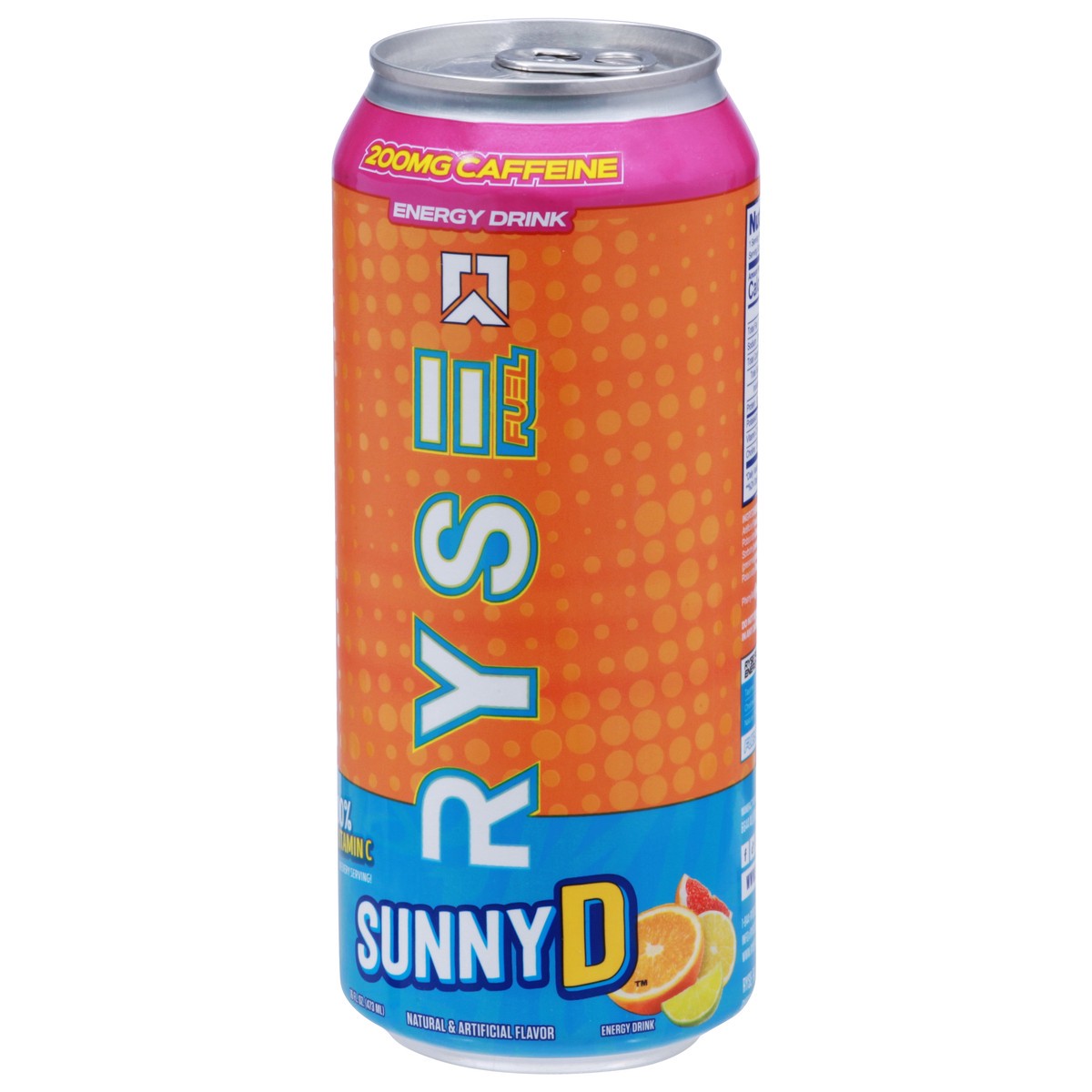 slide 2 of 12, RYSE Fuel SunnyD Energy Drink 16 fl oz, 16 fl oz