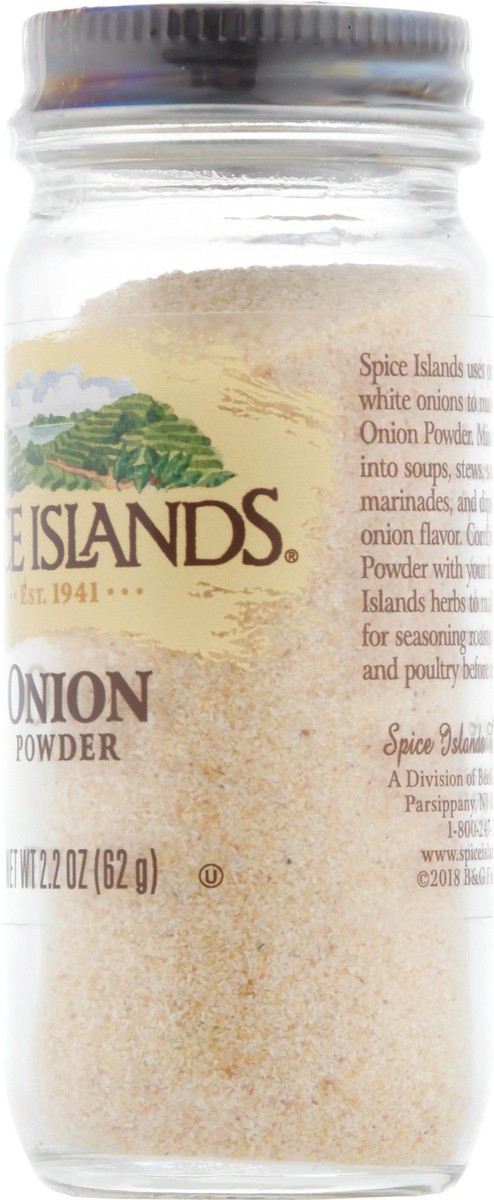 slide 9 of 9, Spice Islands Onion Powder 2.2 oz, 2.2 oz