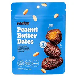 Realsy Peanut Butter Filled Dates
