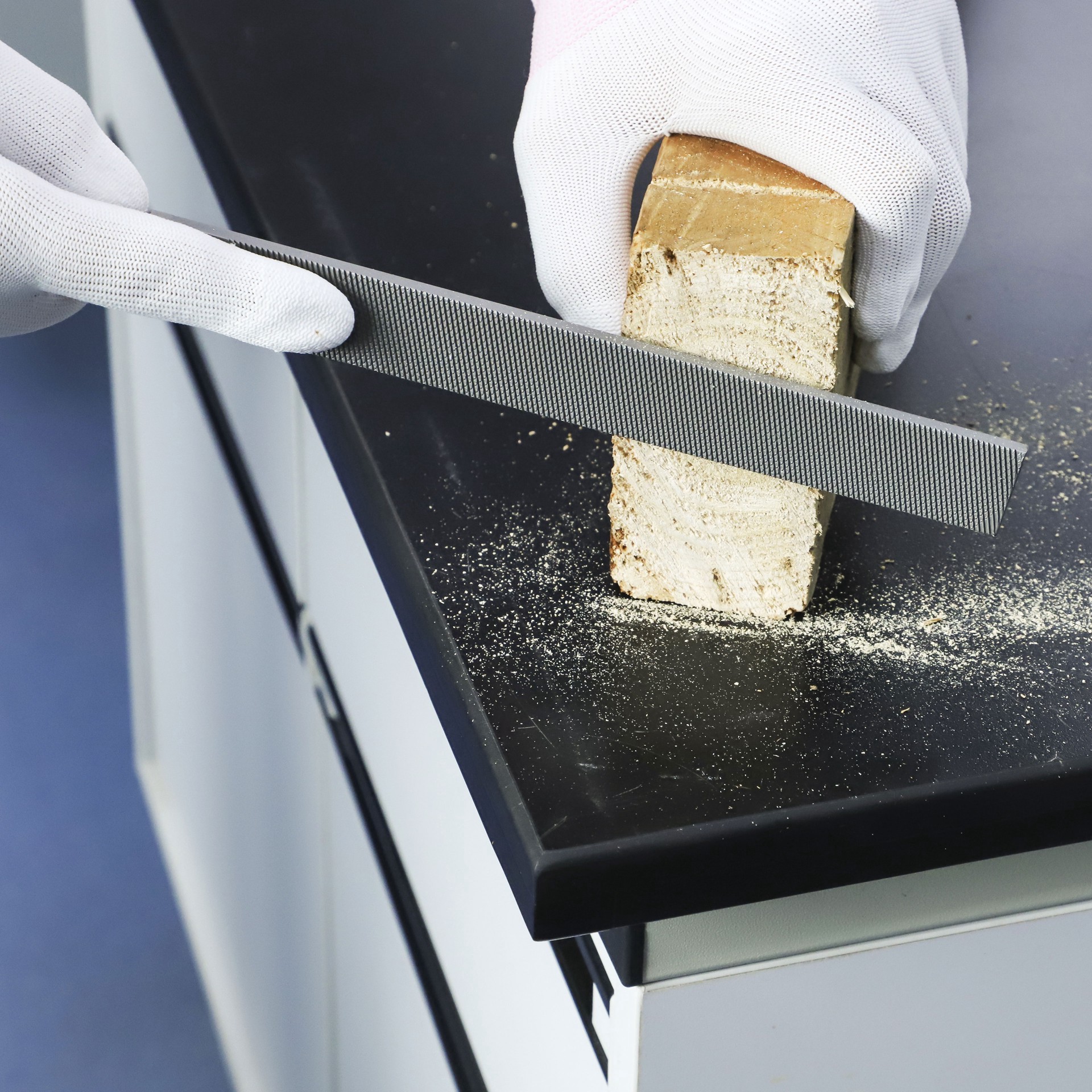 slide 3 of 5, 8" Dual-Sided Rasp File By Make Market, 11.7 in x 0.94 in x 0.26 in