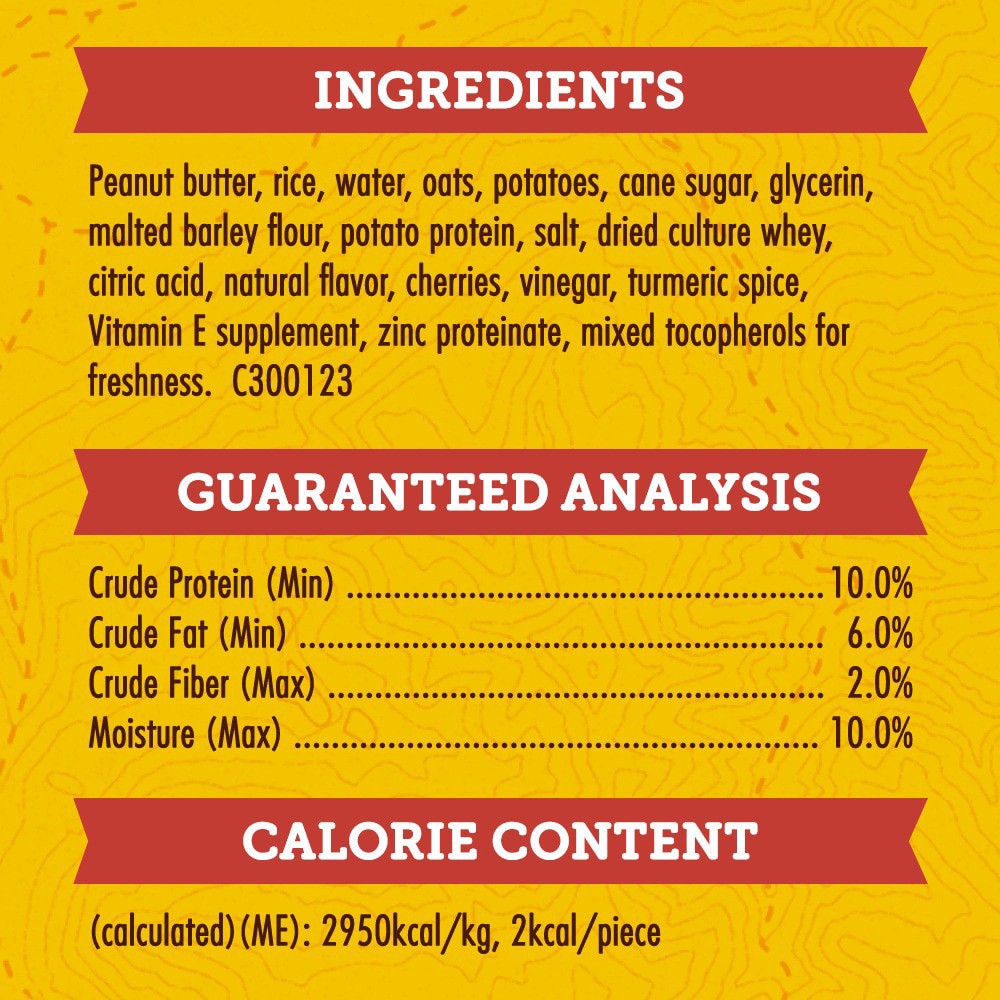 slide 3 of 6, Zuke's Zuke''s Mini Naturals Dog Training Treats for Dogs of All Sizes, Pet Treats made with Real Peanut Butter, 1 ct