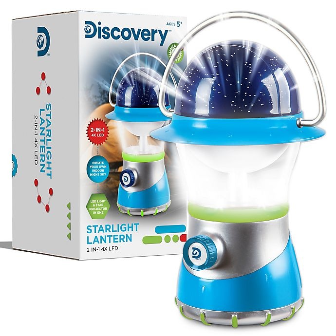 slide 1 of 8, Discovery Kids Starlight Lantern - Green/Silver, 1 ct