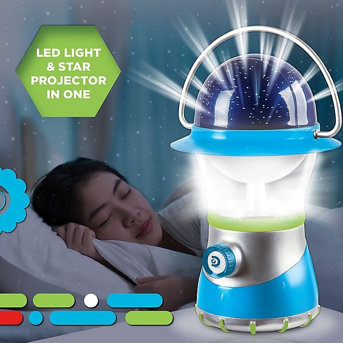 slide 4 of 8, Discovery Kids Starlight Lantern - Green/Silver, 1 ct