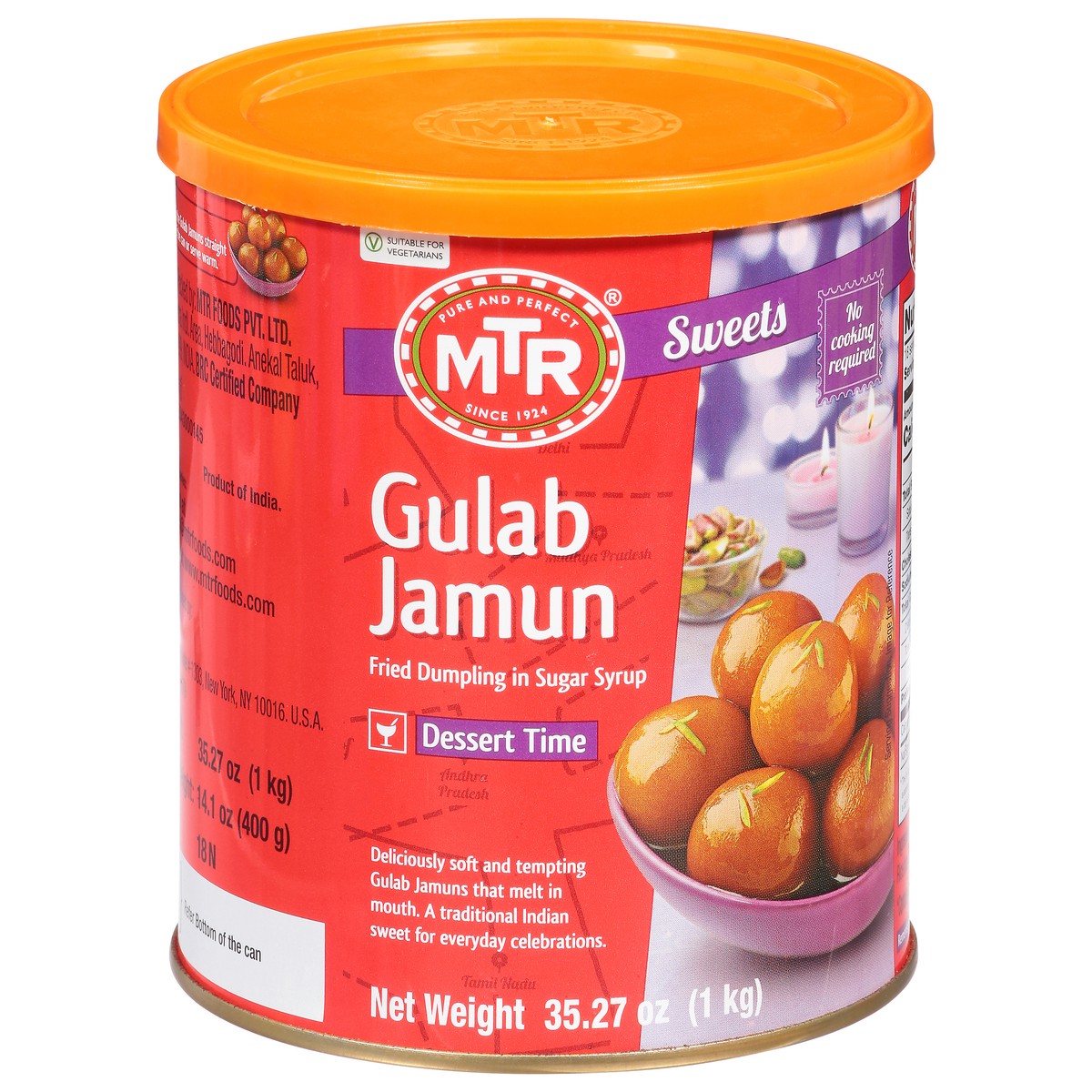 slide 12 of 13, MTR Gulab Jamun 35.27 oz, 35.27 oz