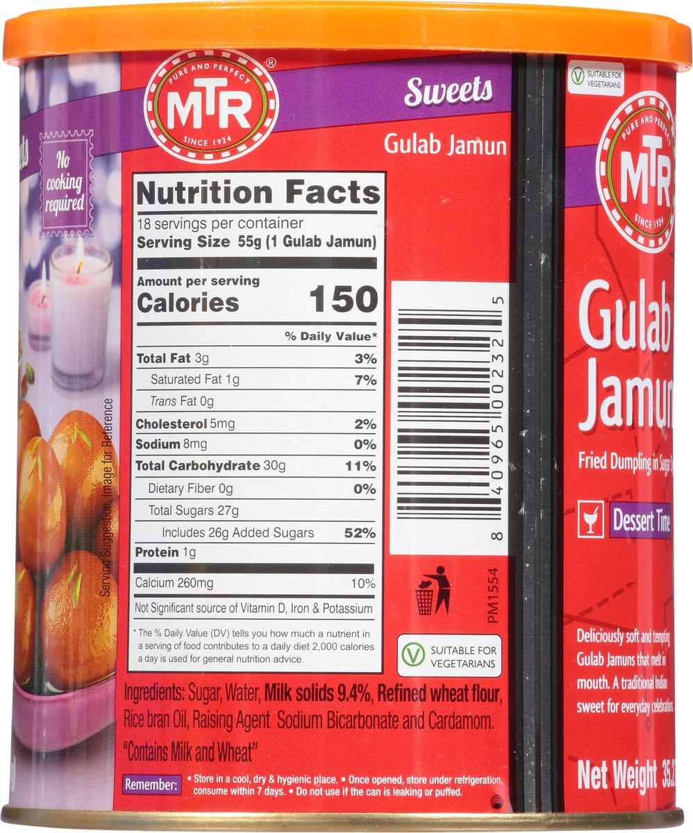 slide 9 of 13, MTR Gulab Jamun 35.27 oz, 35.27 oz