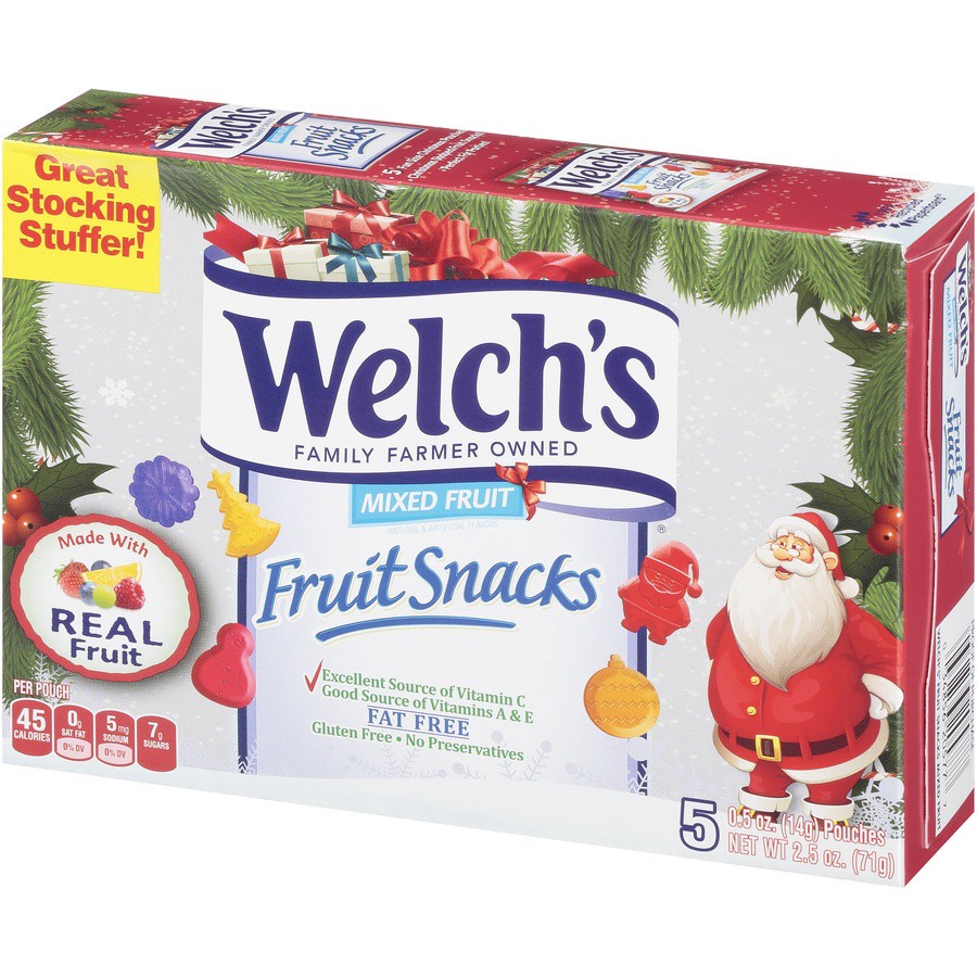 slide 4 of 9, Welch's Fruit Snacks, Mixed Fruit, 5 Pack, 5 ct