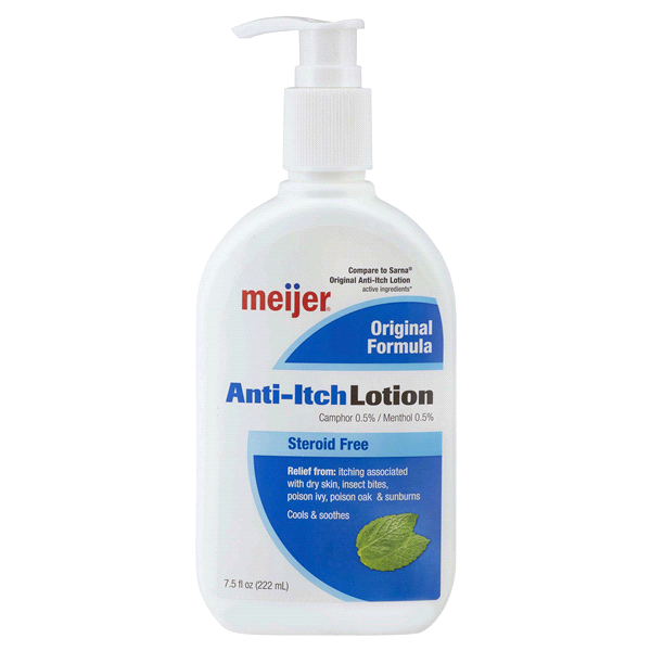 slide 1 of 1, Meijer Anti-Itch Lotion, 7.5 oz