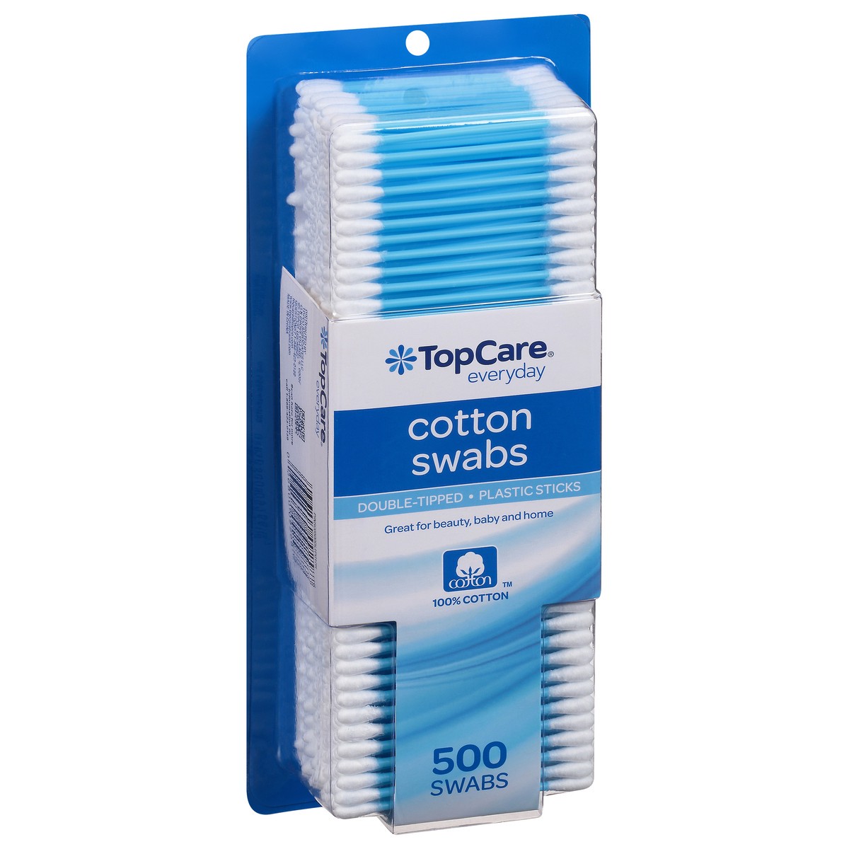 slide 2 of 9, TopCare Topcare Cotton Swabs Pastel, 500 ct