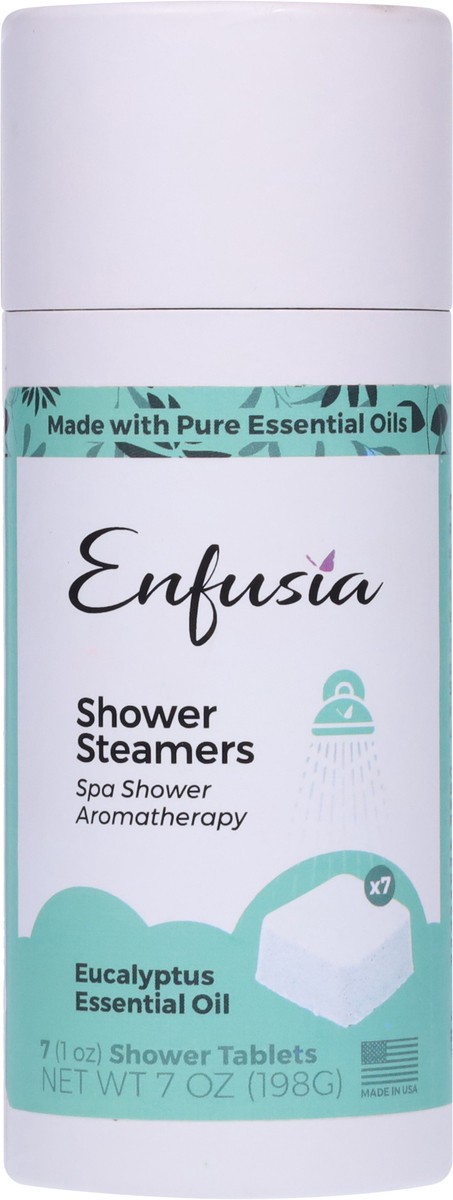slide 7 of 12, Enfusia Shower Steamers Eucalyptus Essential Oil Shower Tablets 7 ea, 7 ct