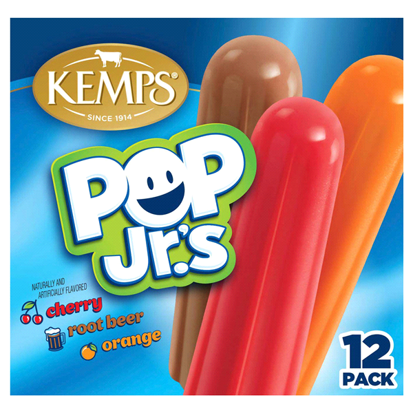 slide 1 of 1, Kemps Pop Jr.'s, 12 ct