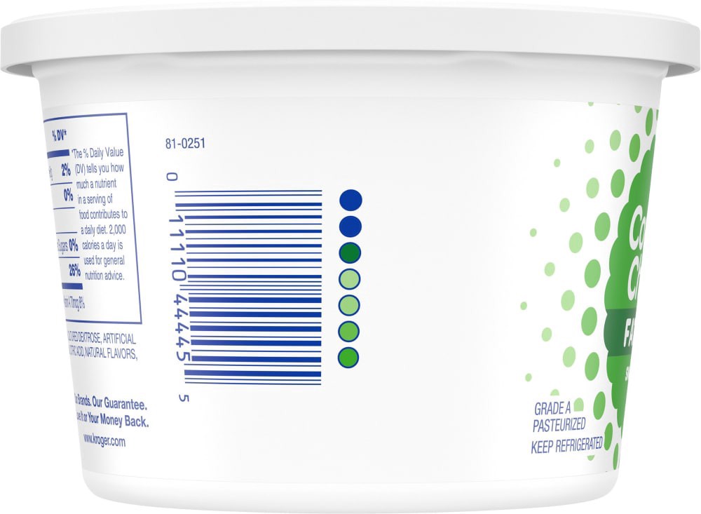 slide 5 of 5, Kroger Small Curd Fat Free Cottage Cheese, 16 oz