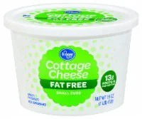 Kroger Small Curd Fat Free Cottage Cheese