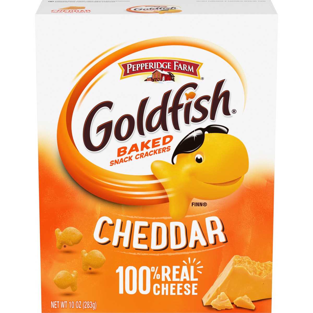 slide 1 of 5, Pepperidge Farm Goldfish Cheddar Crackers, 10 oz, 10 oz