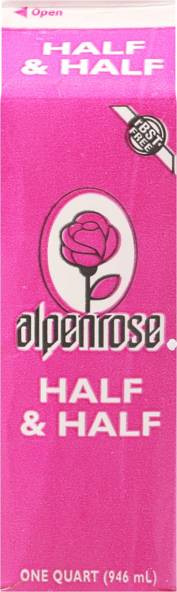 slide 14 of 14, Alpenrose Half & Half 1 qt Carton, 1 qt