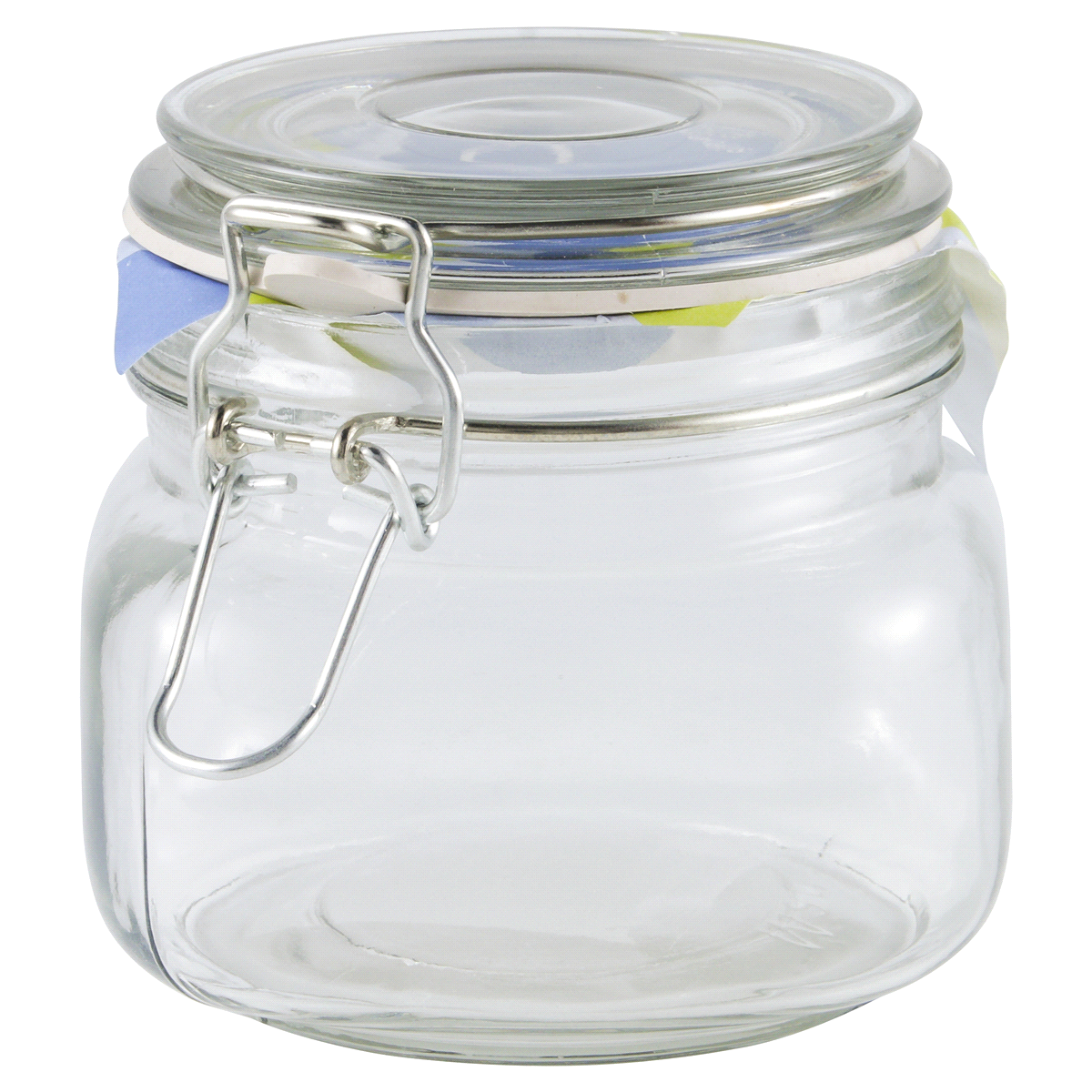 slide 1 of 3, Anchor Hocking Hermes Clamp Top Jar, 17 oz