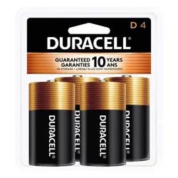 Duracell Coppertop all-purpose alkaline batteries are not only dependable, they’re also long-lasting. Take comfort in a 10-year guarantee in storage. They’re great for the devices you use every day. Duracell is the #1 trusted battery brand.
