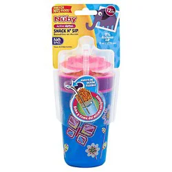 Nuby Snack N Sip 9z - EA